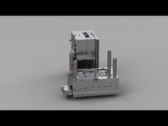 Η διαφανής έξυπνη χαμηλότερη κατοικία βάσεων ρολογιών (1*4)/ο κρύοι δρομέας/τα τρεις-πιάτα φορμάρουν No.23305