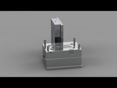 Διαφανής πλάκα οδηγού φωτός δρομολογητή (1*4) / Ψυχρός δρομέας / Καλούπι δύο πλακών No.23893